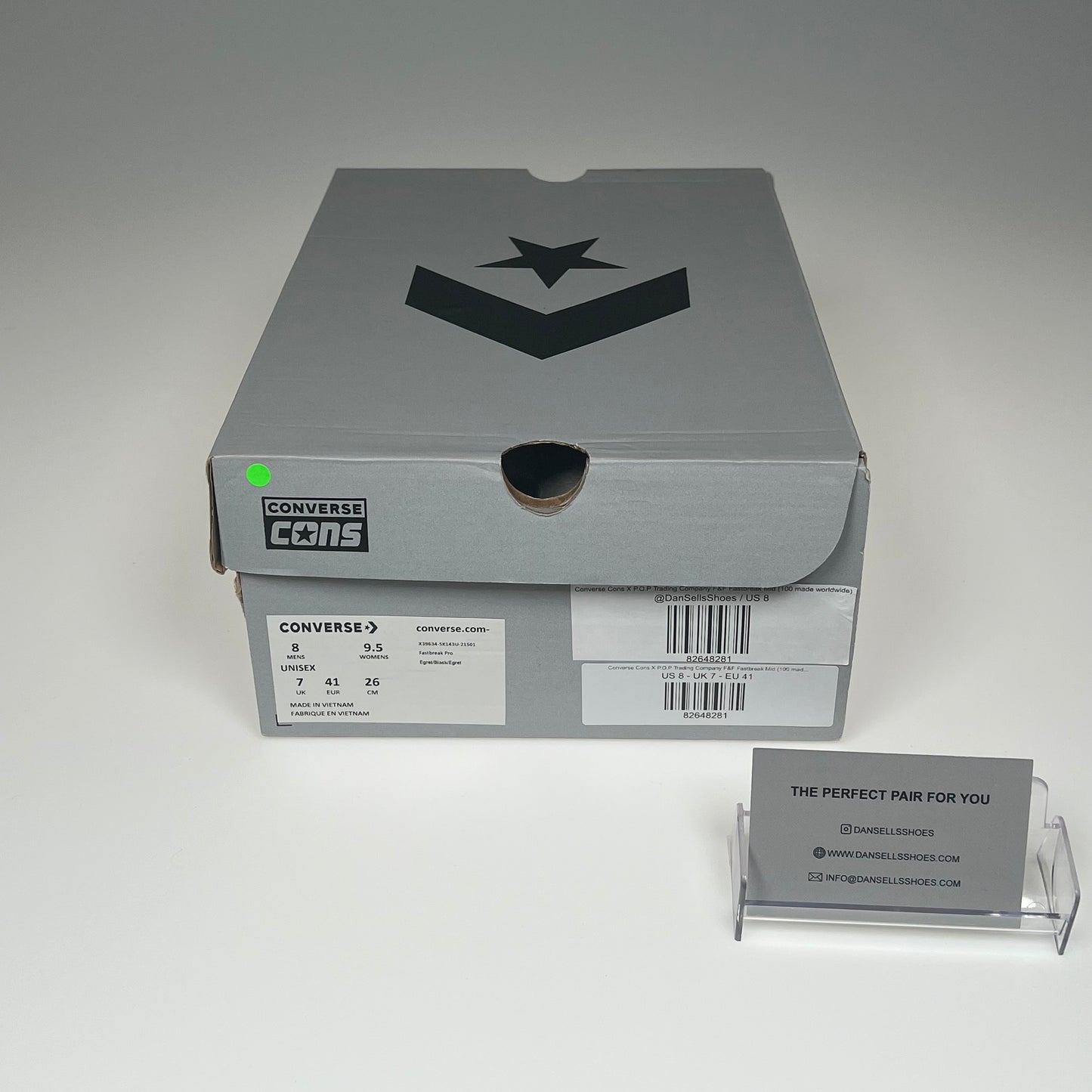 Converse Cons X P.O.P Trading Company F&F Fastbreak Mid (100 made worldwide)