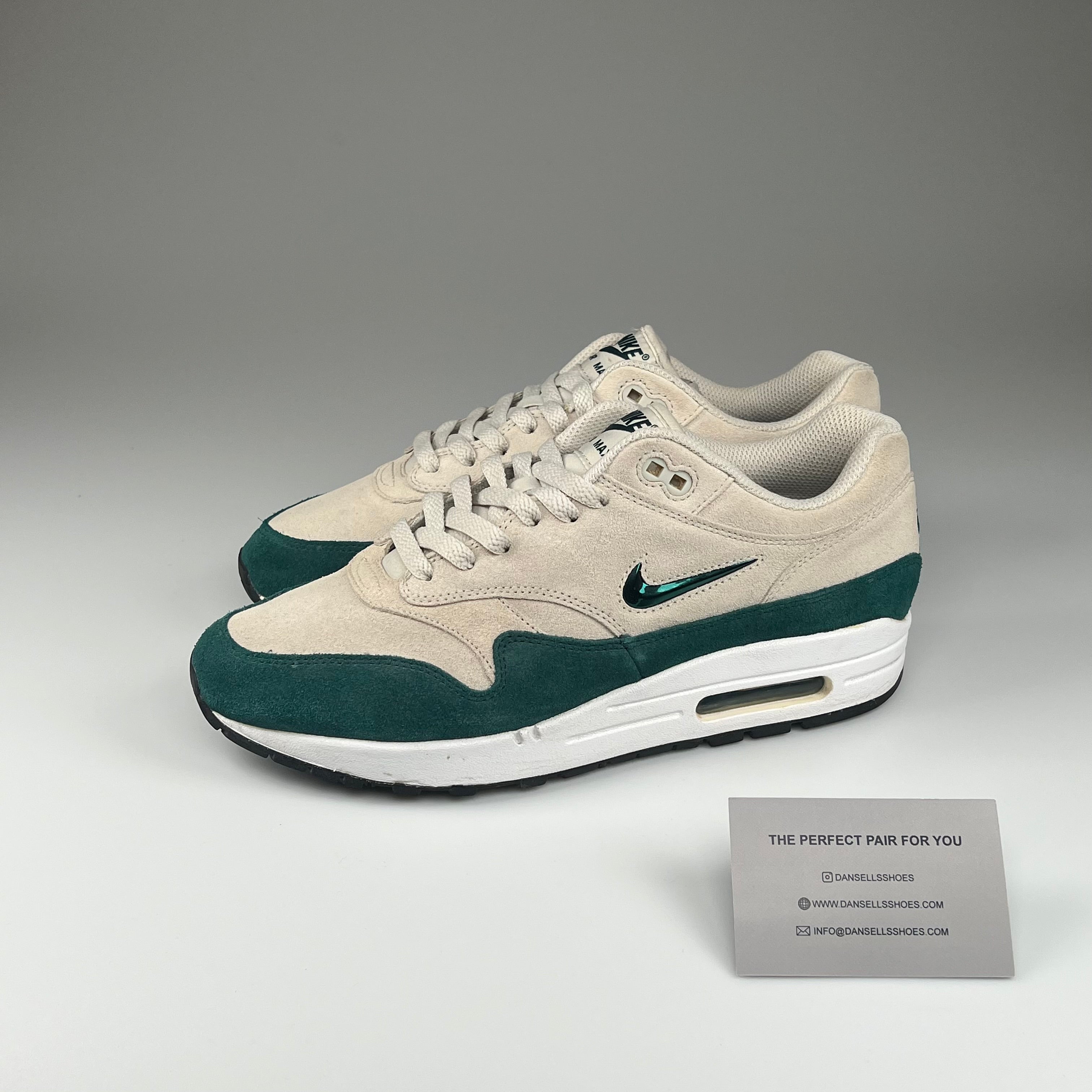 nike air max 1 teal