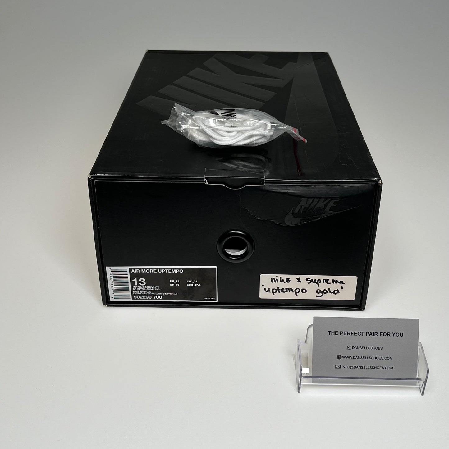 Nike Air More Uptempo 'Supreme Suptempo Gold'