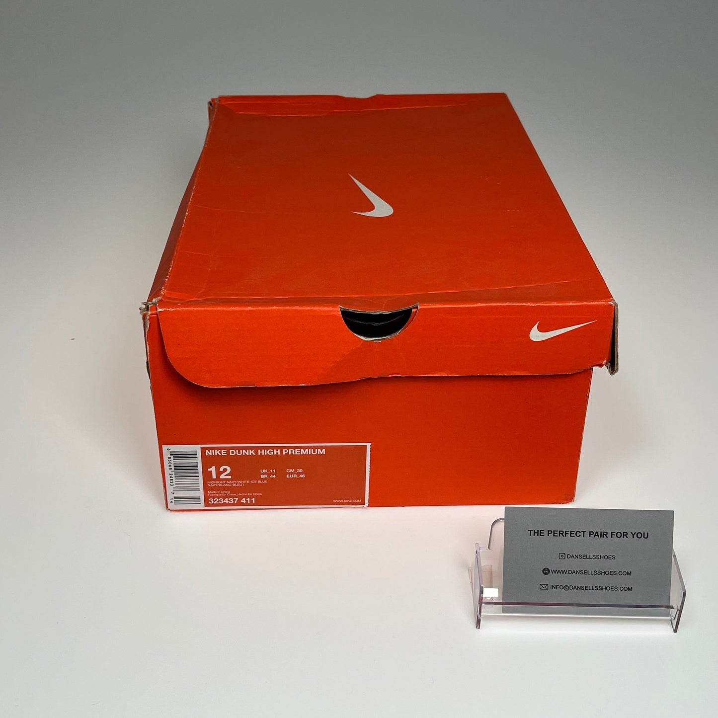 Nike Dunk High 'Tarheels'