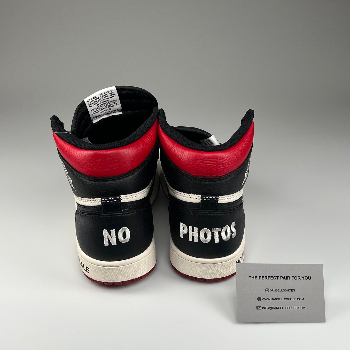 For Resale Jordan Non Leather Nike Air Jordan 'Not For Resale' Red