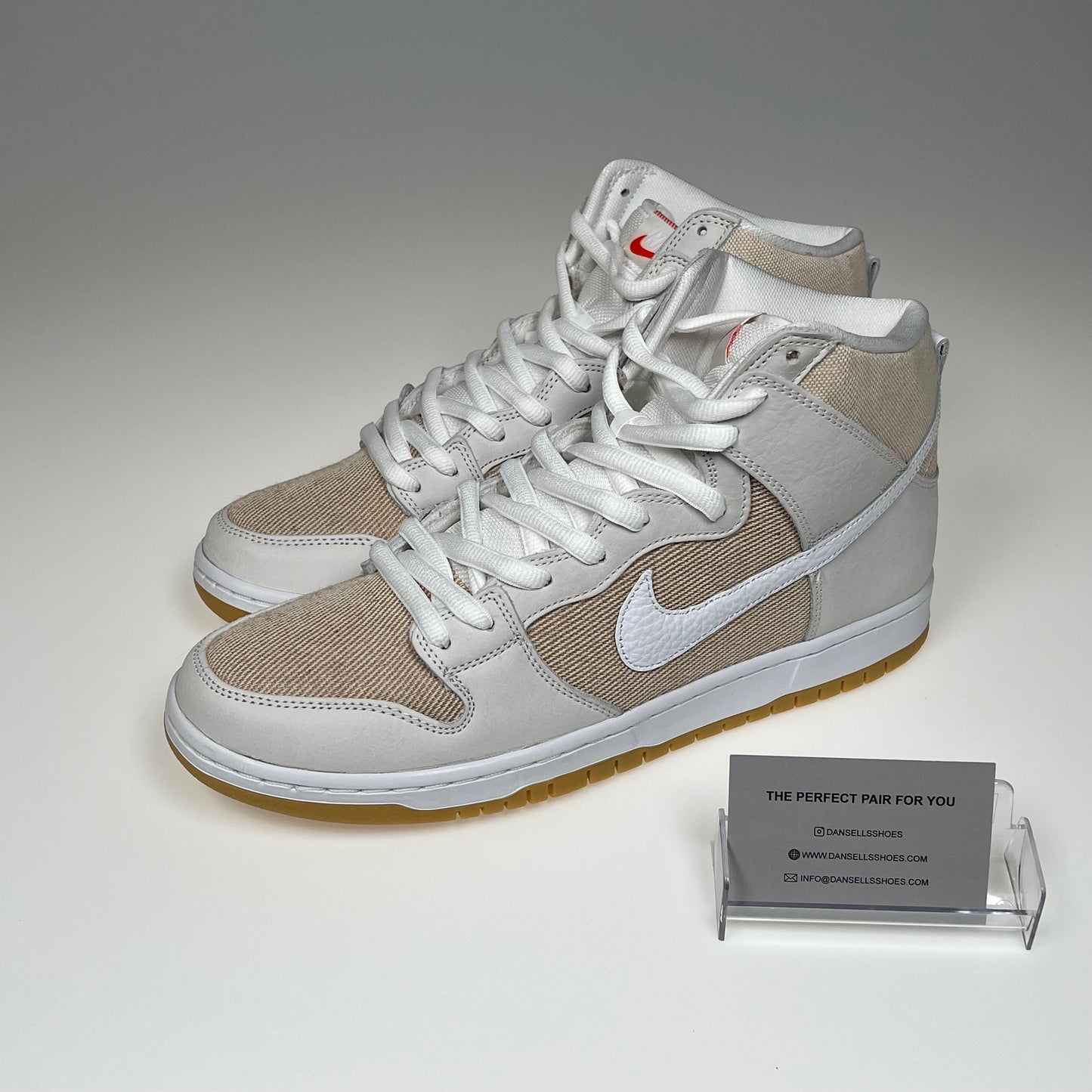 Nike SB Dunk High 'Unbleached' â DAN SELLS SHOES