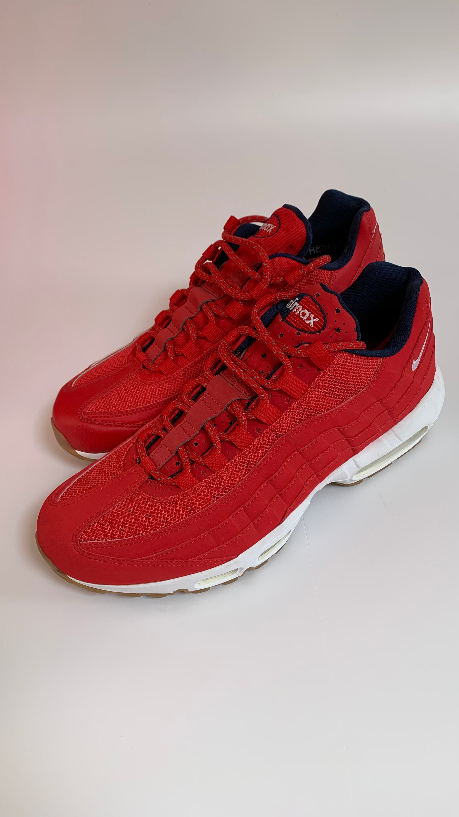 Nike Air Max 95 Independence Day mismatch SAMPLE DAN SELLS SHOES